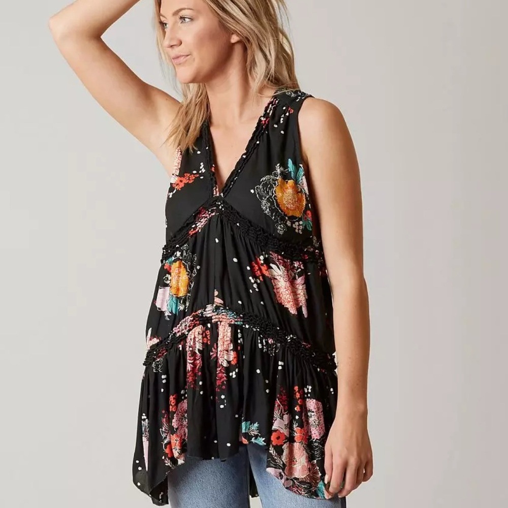 Free People haze flowy tank